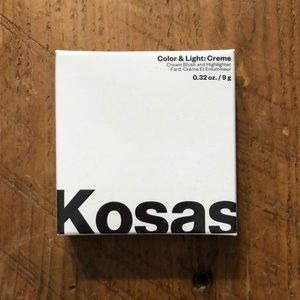 Kosas bronzer blush & highlighter (new,never used)